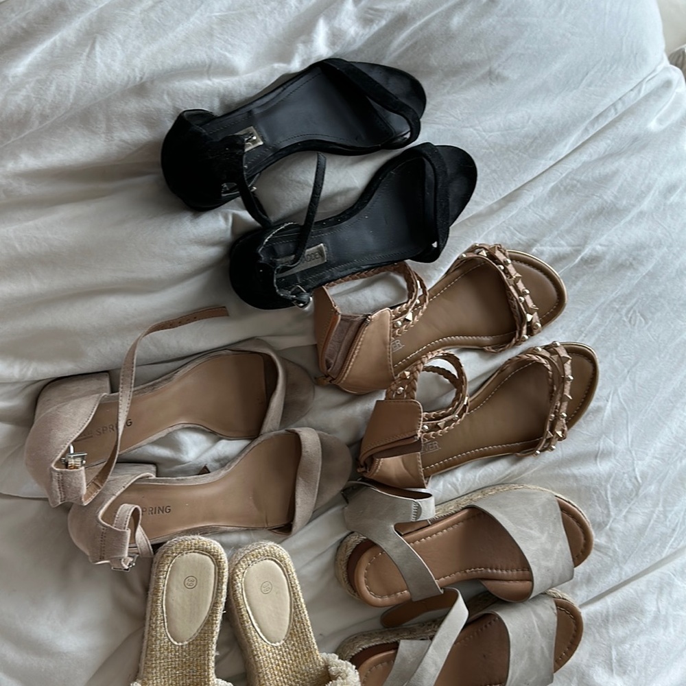 Summer Sandal closet clean out